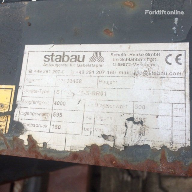 جهاز تحديد موضع الشوكة Stabau S11-ZV40-S-BR01