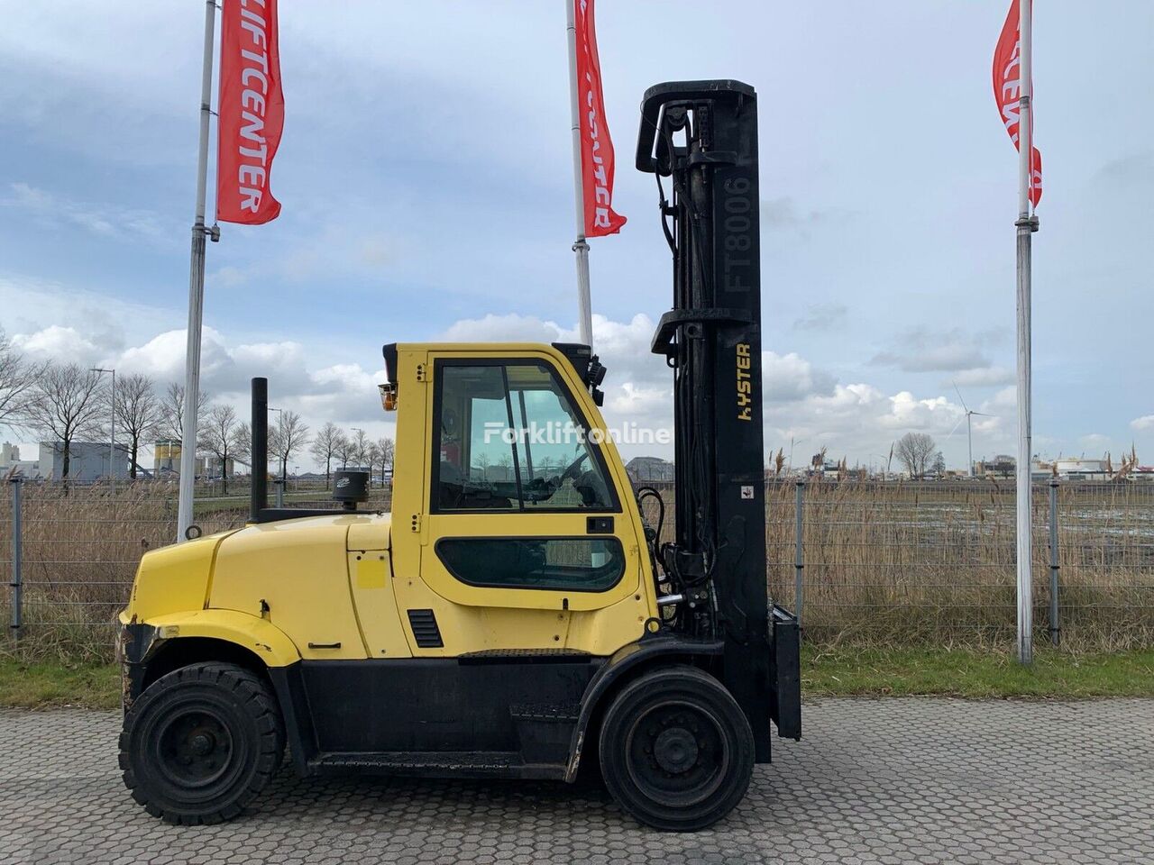 الرافعة الشوكية للأحمال الثقيلة Hyster H8.0FT