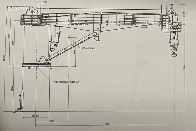 جديدة رافعة الميناء Liebherr CBW 60/15 ST